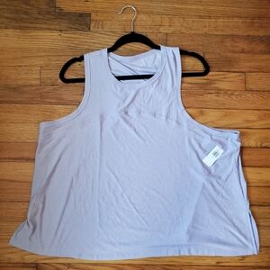 Old Navy Active purple tank top 2X NWT